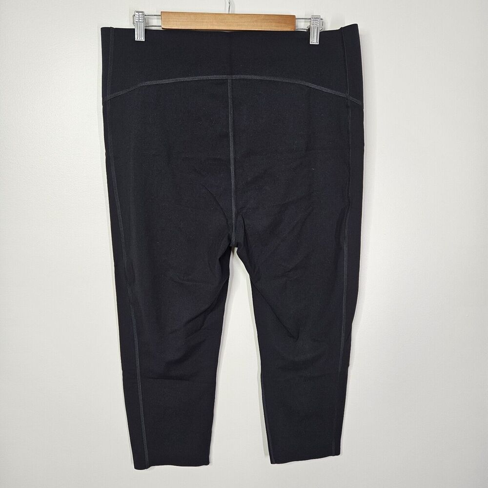 SPANX Black Cropped Icon Leggings Size 3X - Picture 2 of 7